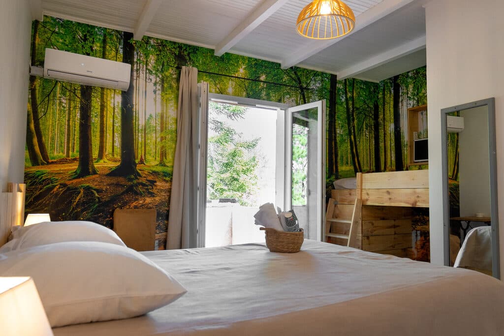 Chambre de l’hôtel Le Bastier