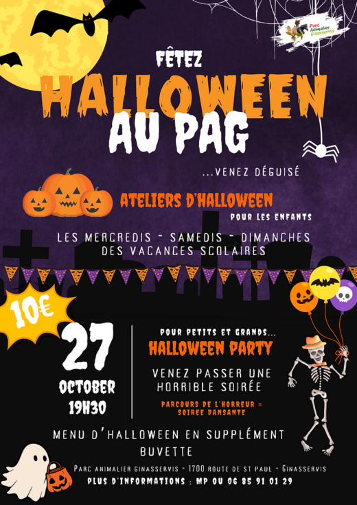 F&#x00EA;tez&#x20;Halloween&#x20;au&#x20;PAG