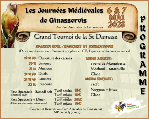 Journ&#x00E9;es&#x20;M&#x00E9;di&#x00E9;vales&#x20;de&#x20;Ginasservis&#x20;les&#x20;6&#x20;et&#x20;7&#x20;Mai&#x20;2023&#x20;&amp;&#x23;8211&#x3B;&#x20;R&#x00E9;servation&#x20;en&#x20;ligne&#x20;pour&#x20;la&#x20;soir&#x00E9;e&#x20;banquet