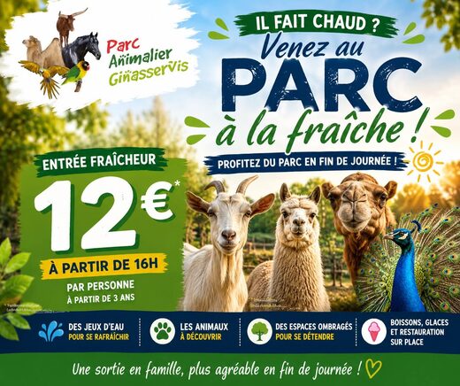Parc de Ginasservis : rencontre des animaux et activités en plein air