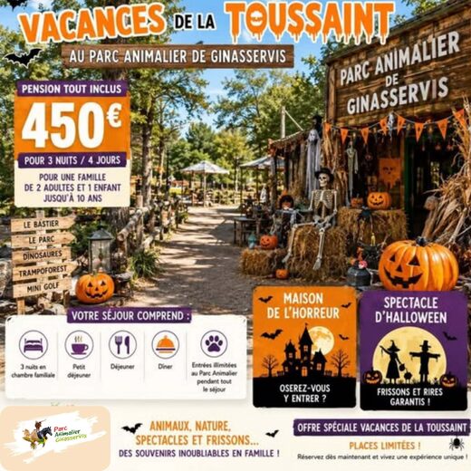 Parc de Ginasservis : rencontre des animaux et activités en plein air